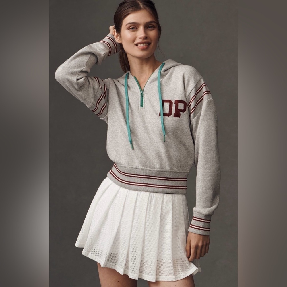RARE ANTHROPOLOGIE NWT Daily Practice Drawstring Hoodie—XS